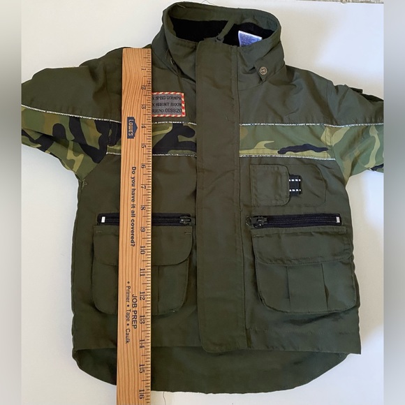Fall Jacket 18 Months toddler Army Green Camo Jacket Coat - Picture 4 of 11
